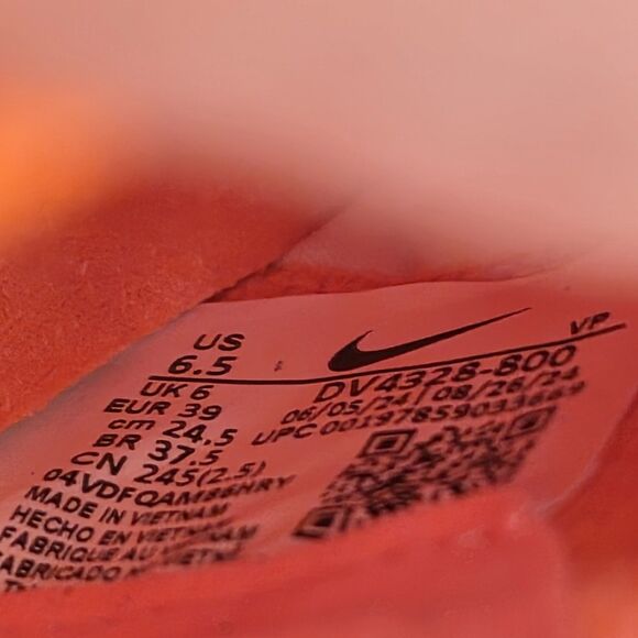 Nike Tiempo Legend 10 Elite FG Soccer Cleats Mad Energy Pack DV4328-800 Mens 6.5 - Picture 7 of 7